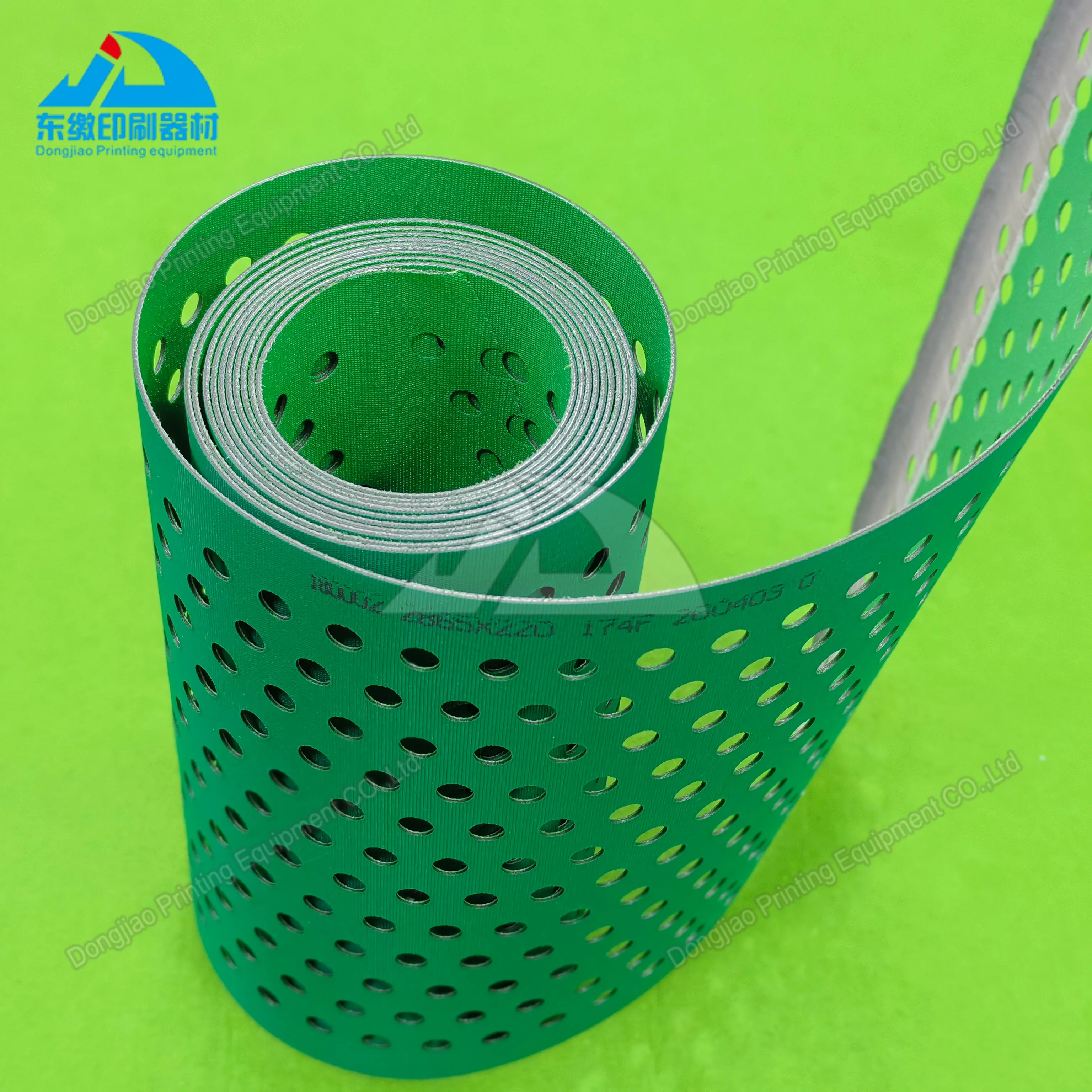 

Ремень подачи бумаги 2865x220 мм для печатных машин Komori, запчасти, вакуумный ремень, перфорационный ремень 2865x220 мм