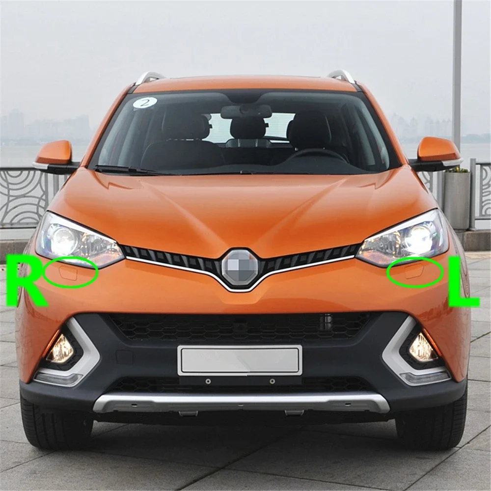 Unpainted Front Bumper Headlight Washer Spray Nozzle Cover Headlamp Cleaning Cap For MG GS 2015 2.0T