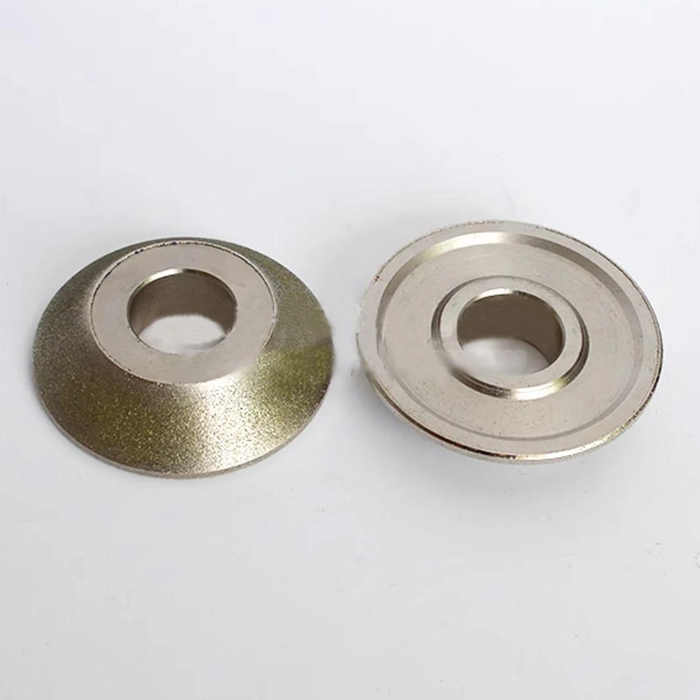 Pequeno Vidro Portátil Afiação Máquina Diamante Rebolo Galvanoplastia Diamante Diagonal 45 ° Bevel