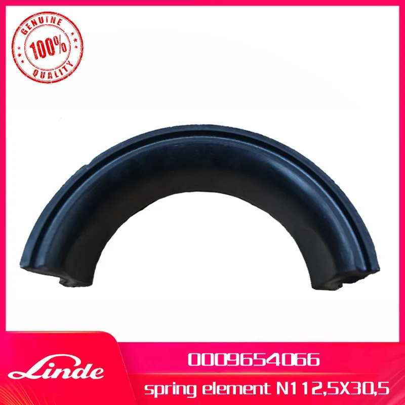 Linde forklift genuine part 0009654066 spring element N112,5X30,5 used on 351 diesel trucks H20 H25 H30 H35 new service part