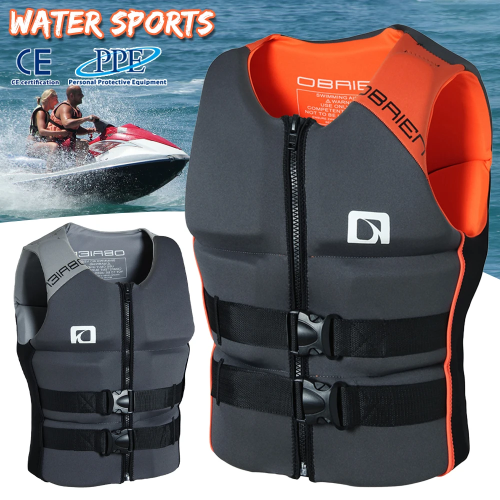 

Life Vest for Adults Jet Ski Kayak KiteSurf Life Jacket Motorboats Wakeboard Raft Swimming Drifting Fishing Rescue Life Jackets