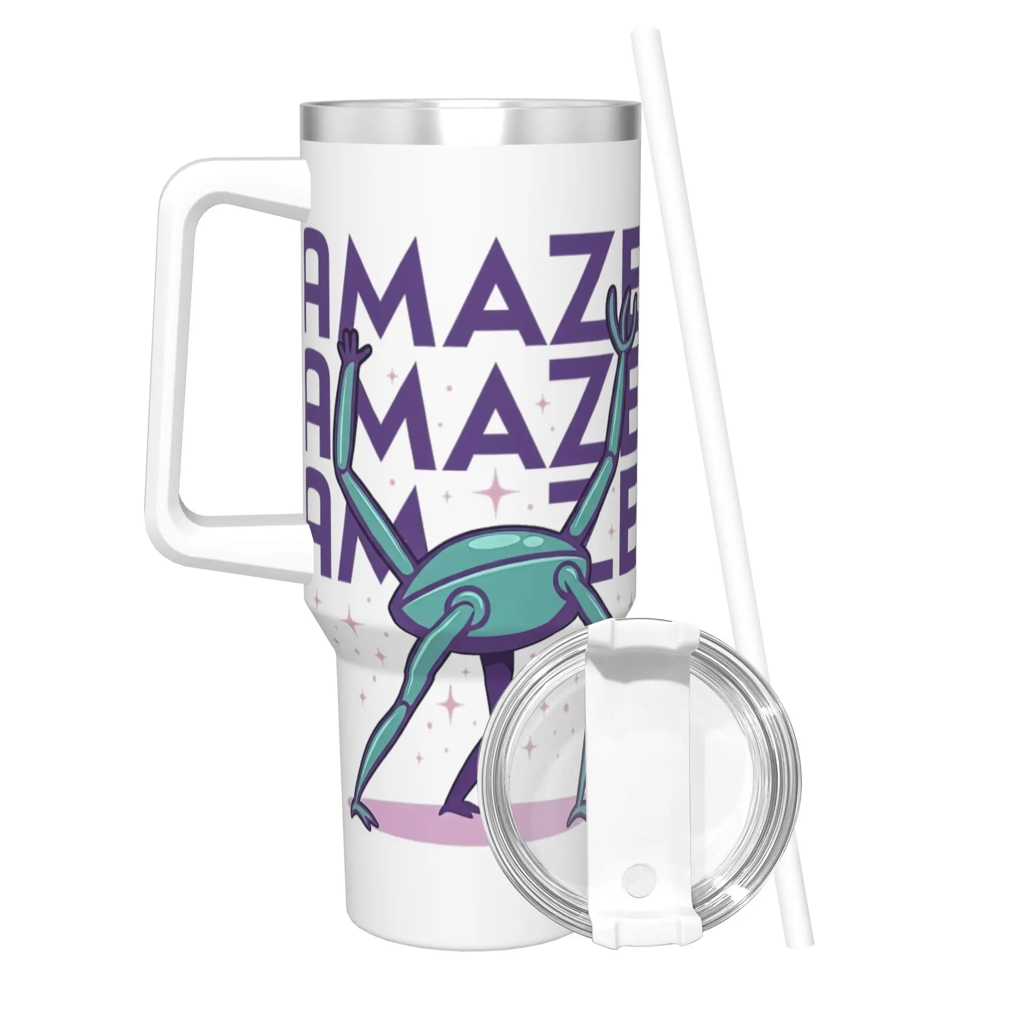 Stainless Steel Tumbler Project Hail Mary Amaze Amaze Amaze Thermal Cups  Keep Heat Hot Drinks Car Mugs Travel Water Bottle