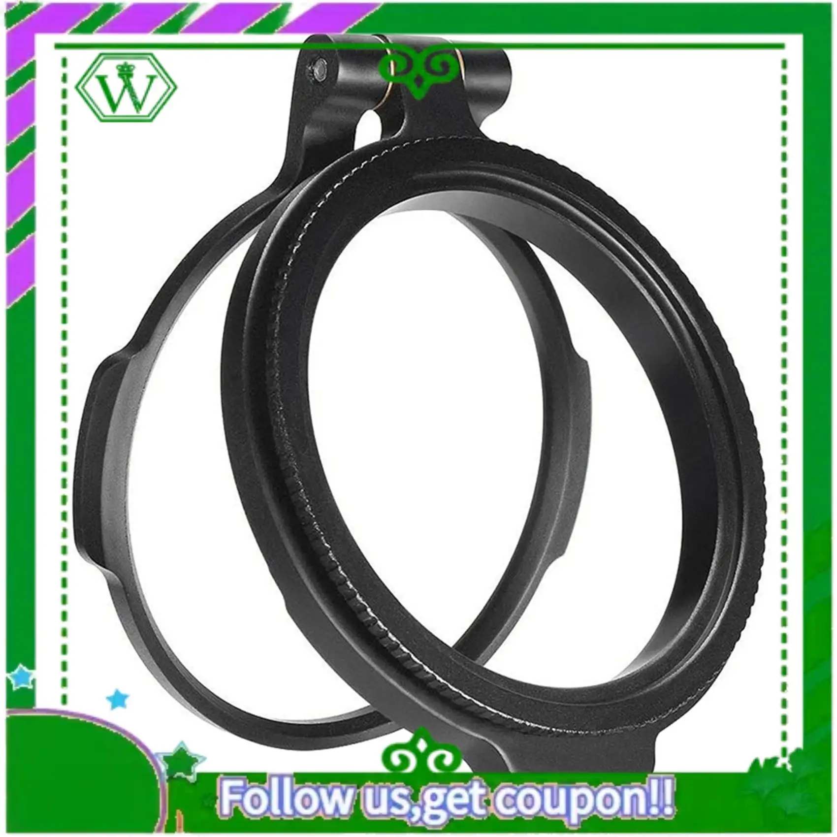 

Reliable-2 Pcs ND Quick Release Switch Bracket Lens Filter For DSLR Camera Photography Lens Bracket 77MM & 52MM