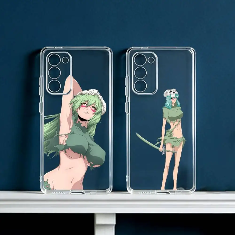 

BleachS N-Nelliel-s Anime Phone Case For Samsung Galaxy S24 S25 S23 S22 S21 Plus S24 S25 Transparent Cover Case