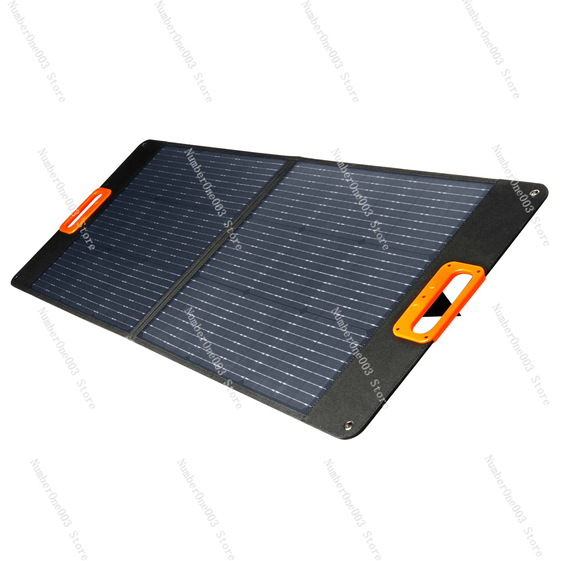 New 100W monocrystalline solar folding bag, outdoor power charging solar panel, portable