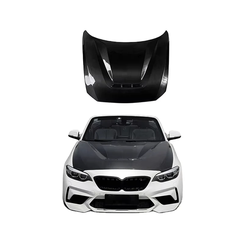 

2016+ Vehicle Parts Accessories Engine Cover Carbon Fiber M2 F87 CS Front Bonnet for BMW Hood Cover