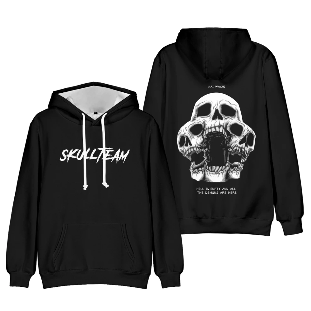 Kai Wachi SKINS TOUR Merch Hoodies Winer Suit Hoodie Sportswear Hooded Women/Men hooded New Logo Sweatshirt