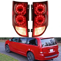 For Dodge Grand Caravan 2011-2019 Car LED Rear Tail Light Stop Brake Lamp Turn Signal Light Daytime Running Car Accessories