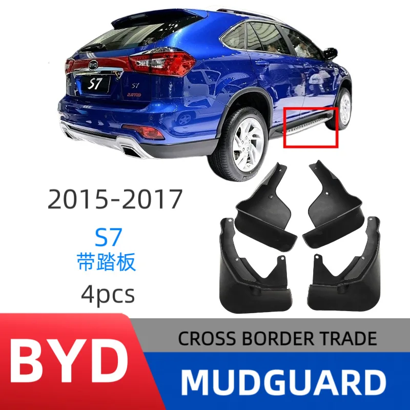 

Suitable for BYD S7 original car with pedal fender car fender leather modification