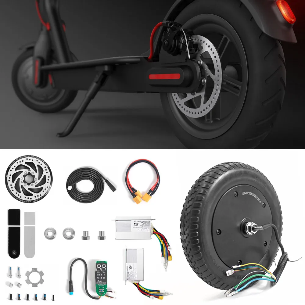 Monorim Dual52 Pro Upgraded to be AWD 48V 500W Dual-Drive 60km/h for Xiaomi Scooter pro1/pro2 Basic on U5 kit