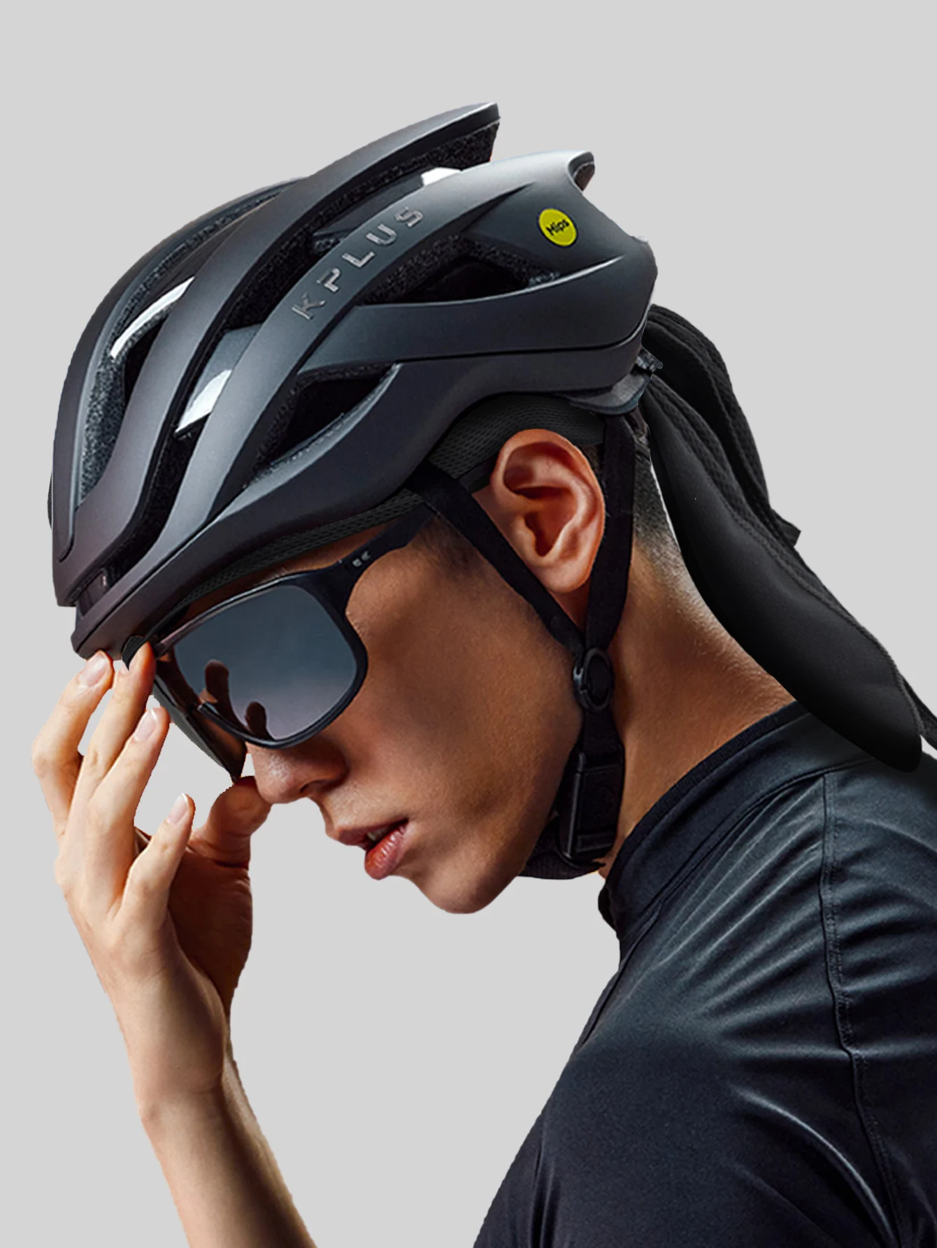 Durag für Männer, Radfahrer-Piratenhut, atmungsaktives Mesh-Piraten-Bandana, schweißabsorbierende Helm-Innenkappe, Kopfbedeckung, Totenkopfkappe für – Detail 5