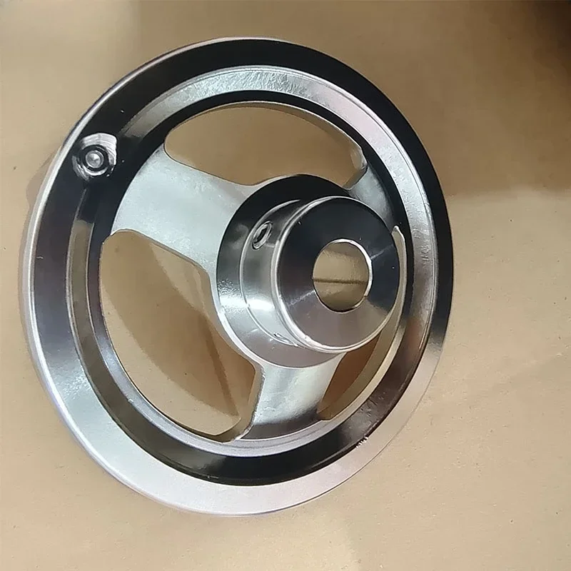 1PCS Handle Stainless Steel Handwheel Machine Tool Mechanical l Valve Optical aperture Apical filament