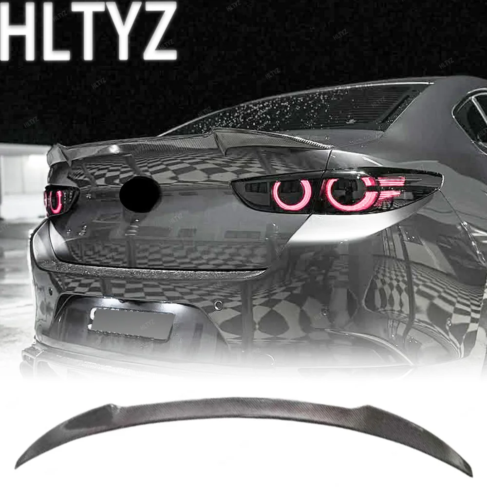 

For 2020-2025 Mazda Axela High Quality FRP Spoiler with True Carbon Fiber Aerodynamics Body Kit AE Style