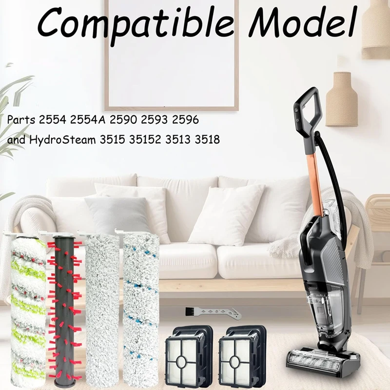 

Запасные части для Bissell Crosswave Hydrosteam 35151: щетки для пылесоса, вакуумные фильтры, щетки для чистки.