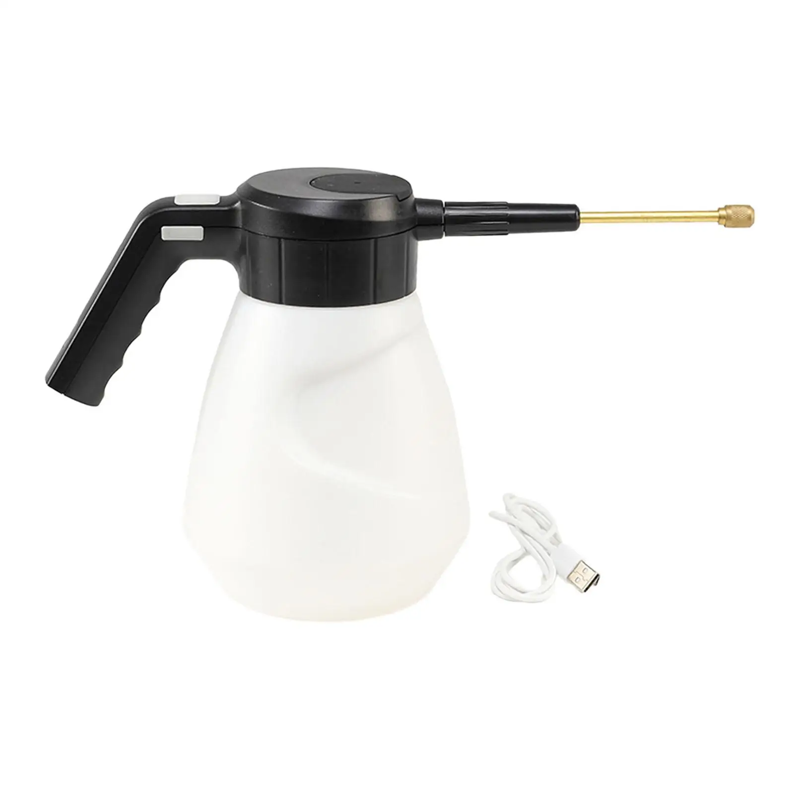 

2L Electric Mist Spray Watering Can Easy to Use Fogging Can Electric Spray Bottle for Watering Plants Window Cleaning