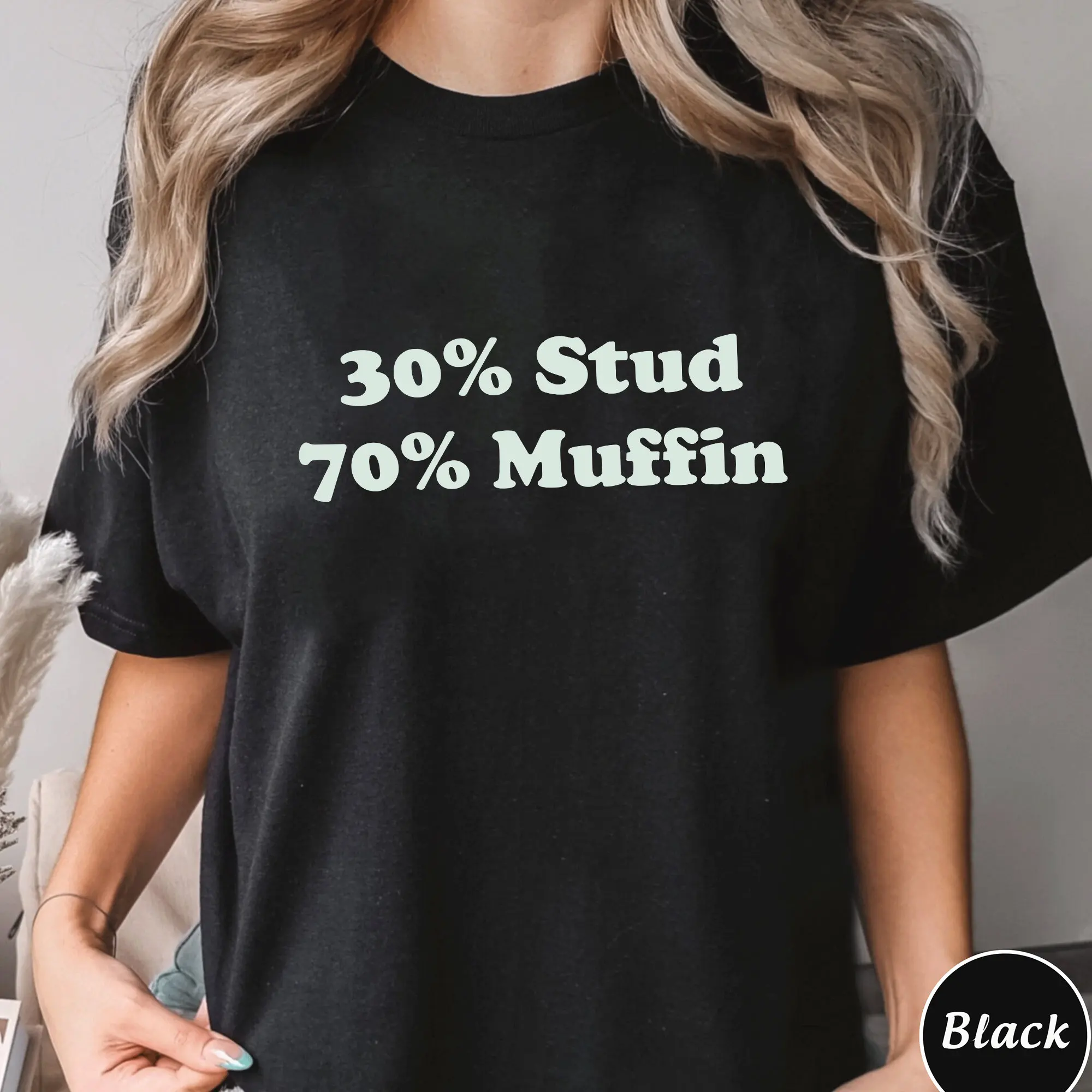 30 Stud 70 Muffin T Shirt Trending Unique Sweat Funny Fathers Day