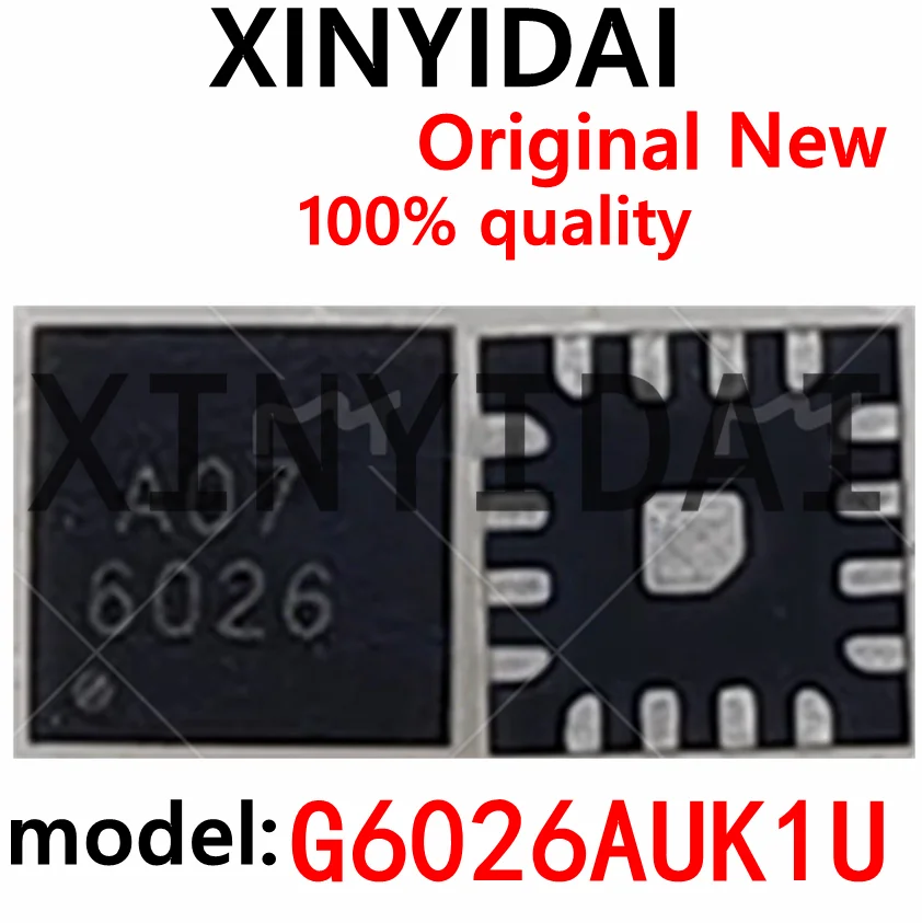 

2PCS G6026AUK1U G6026A printing thread 6026A WQFN16 brand new original