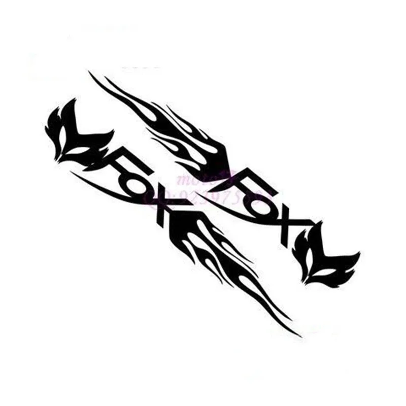 2pcs/set Motorcycle Refit Sticker Scooter Sticker Personality  Decorative Reflective Decals for Suzuki Honda Benelli KTM