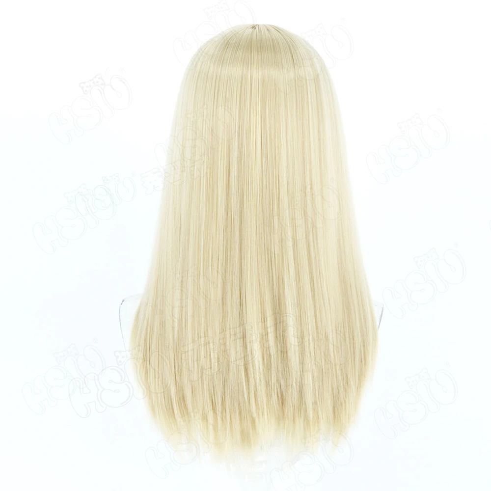 ماكس شعر مستعار تأثيري 50 سنتيمتر البني الذهب الشعر الطويل شعر مستعار اصطناعي + غطاء شعر مستعار حفلة الهالوين شعر مستعار كارولين شعر مستعار تأثيري