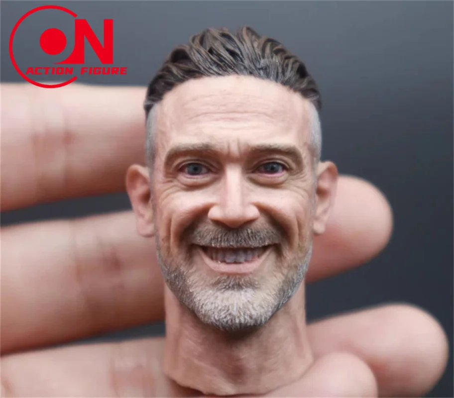 Escala 1/6 Negan Jeffrey Dean Morgan Cabeça Esculpida Modelo Fit 12 ''Soldado Masculino Figura de Ação Bonecas Corporais