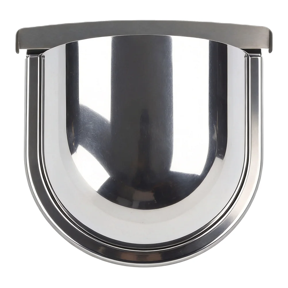 Premium stainless steel ventilation outlet, protects against rain and wind, perfect for conservatory wall outlets