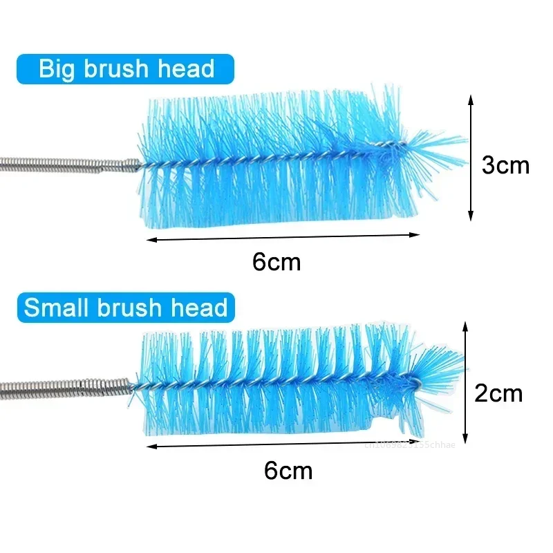 Water Tank Cleaning Brush Fish Tank Accessories Water Filter Pump Lily Tube Tracheal Hose Aquariums Tools Aquatic Pet Supplies