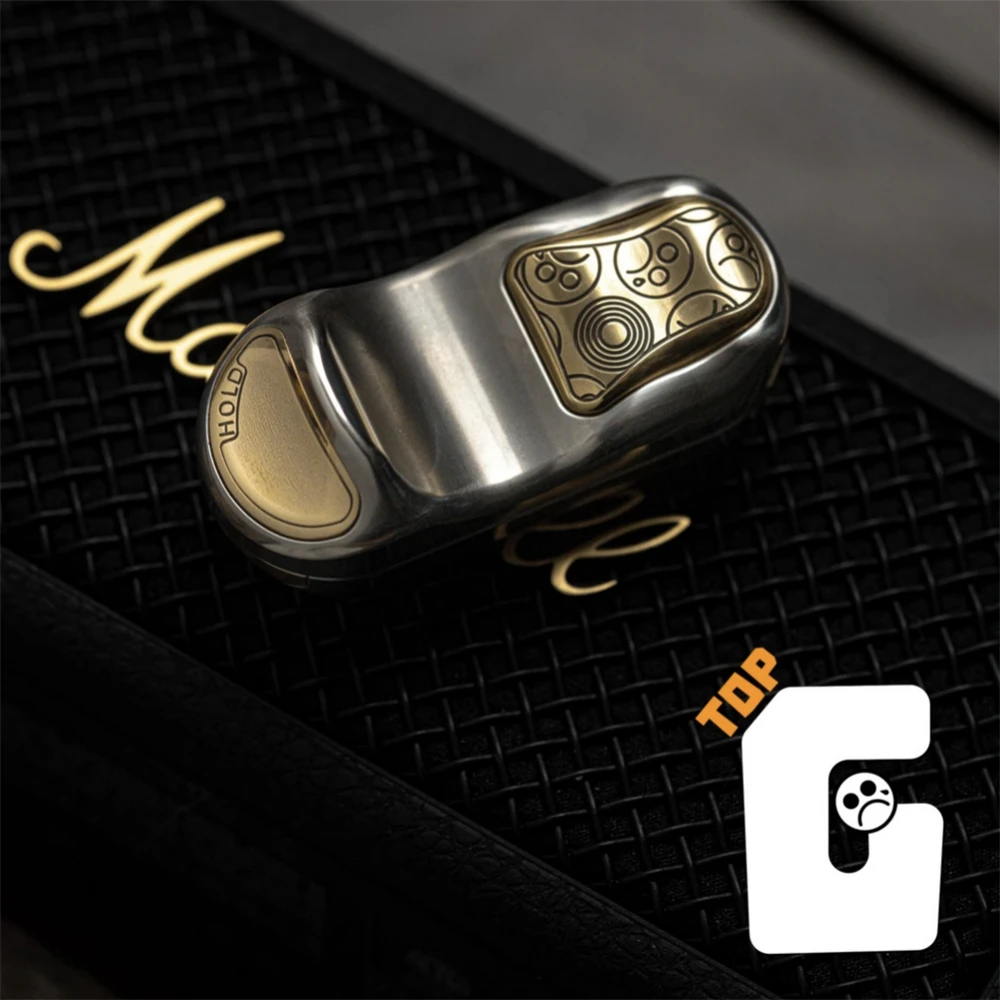 DZ Top G Titanium Alloy Fidget Spinner EDC Toys Anti Stress Hand Spinner ADHD Anxiety Relief Sensory Toys