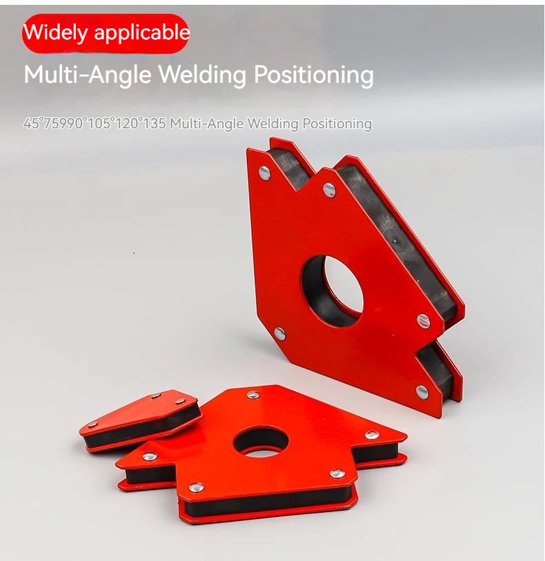 

Triangle magnetic welding bracket welding bracket 45 ° 90 ° 135 ° multi angle magnetic welding locator auxiliary positioning