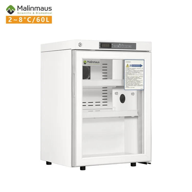 60L mini small fridge laboratory refrigeration equipments MR-60 Malinmaus medical refrigerator