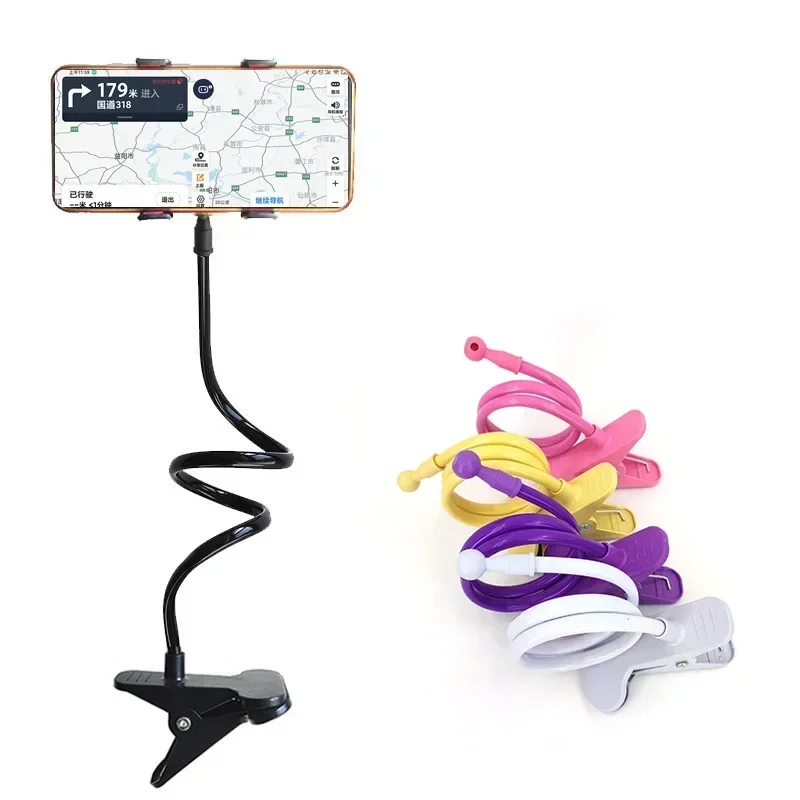 

Universal Cell Phone holder Flexible Long Arm lazy Phone Holder Clamp Bed Tablet Car Mount Bracket For iPhone XS X Samsung