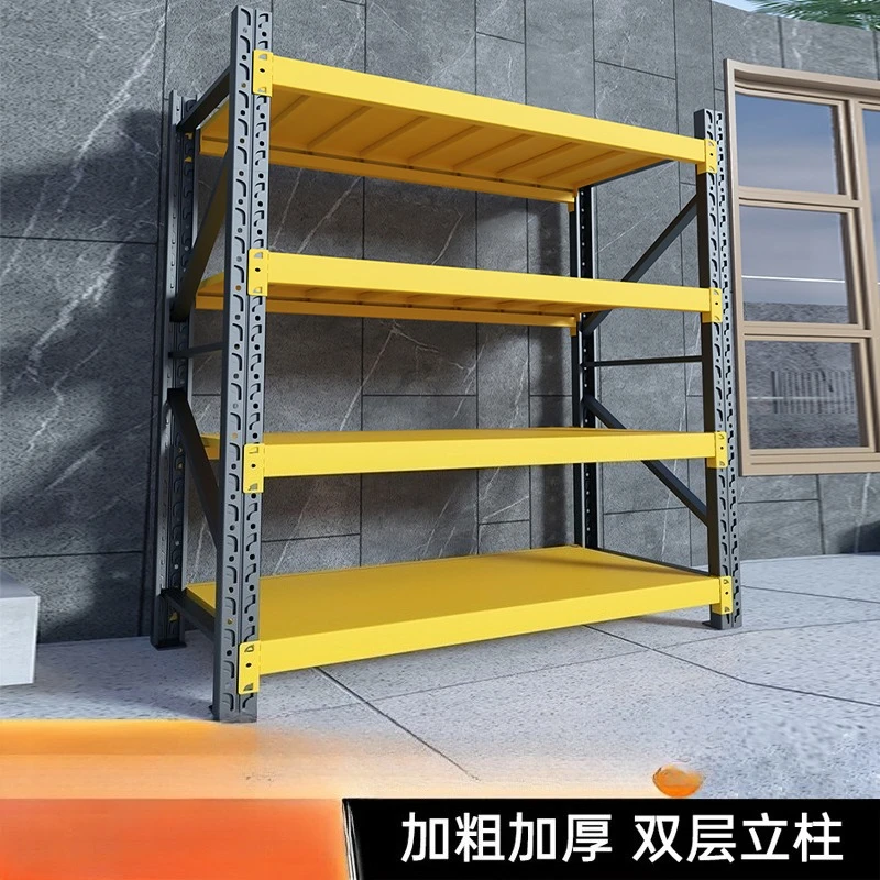 

Storage shelves Multi-layer shelves Warehouse heavy-duty floor display shelves Thickened household supermarkets Multifunctional