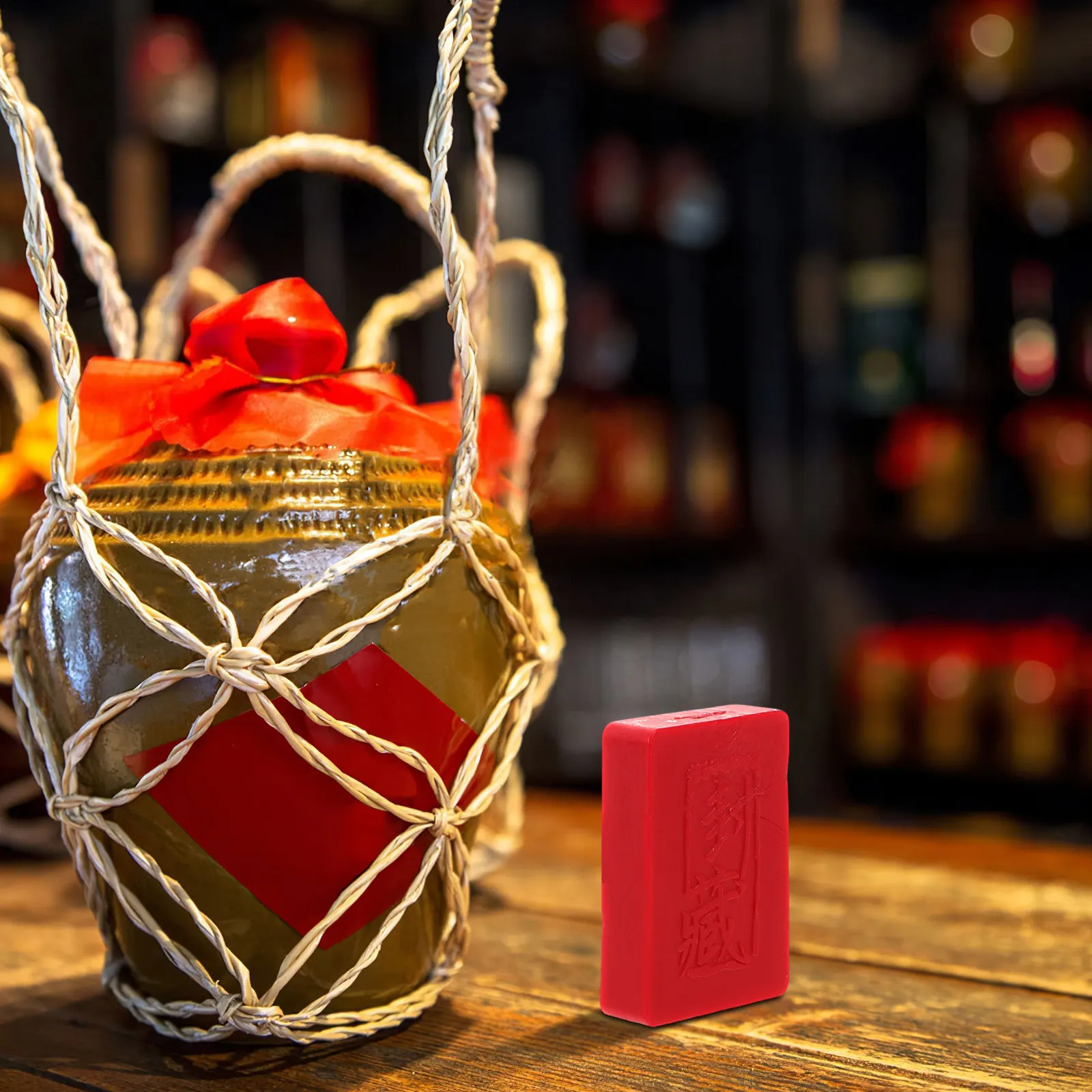 

Bottle Sealing Block For Wine Preservation Red White Wine Spirits Jar Sealer Wax Seal Kit Melting Wax Tool Beverage