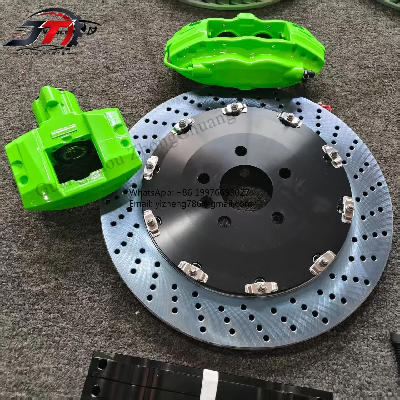 New style Hot Sale Rear Wheel Brake System 4 Piston Brake Kit for BMW M2 M3 M4 for Audi RS3 for Ford Focus RS for Cadillac ATS-V
