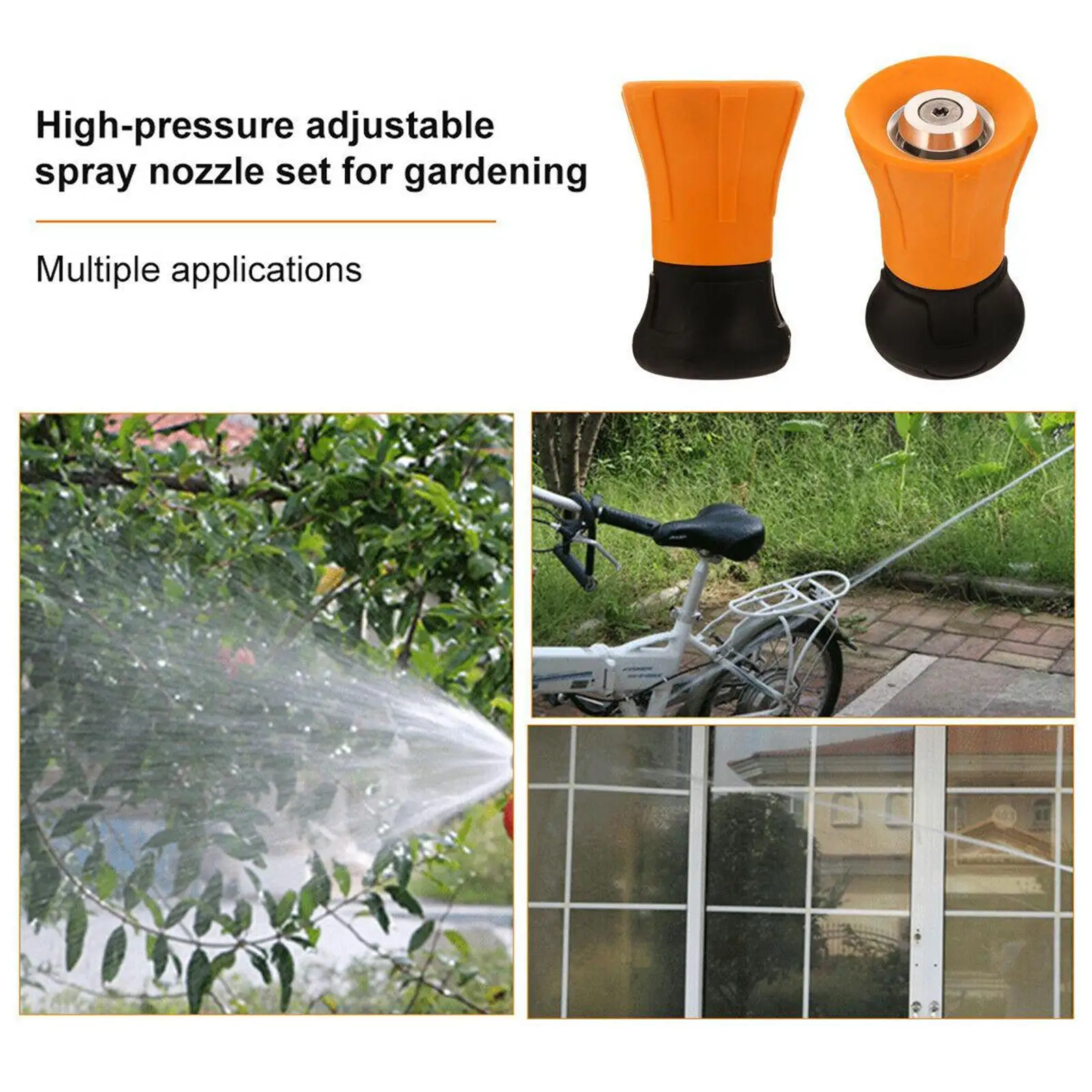 Multi-functional Garden Hose Nozzle Hose Nozzle Watering Flower Washing Car