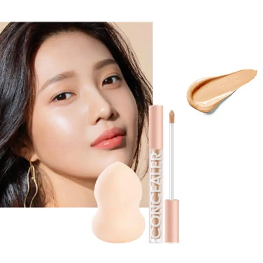 Liquid Eyes Face Concealer Cover Dark Circles Acne Natural Make up Effect Anti cernes Base Foundation Cream Makeup Cosmetics