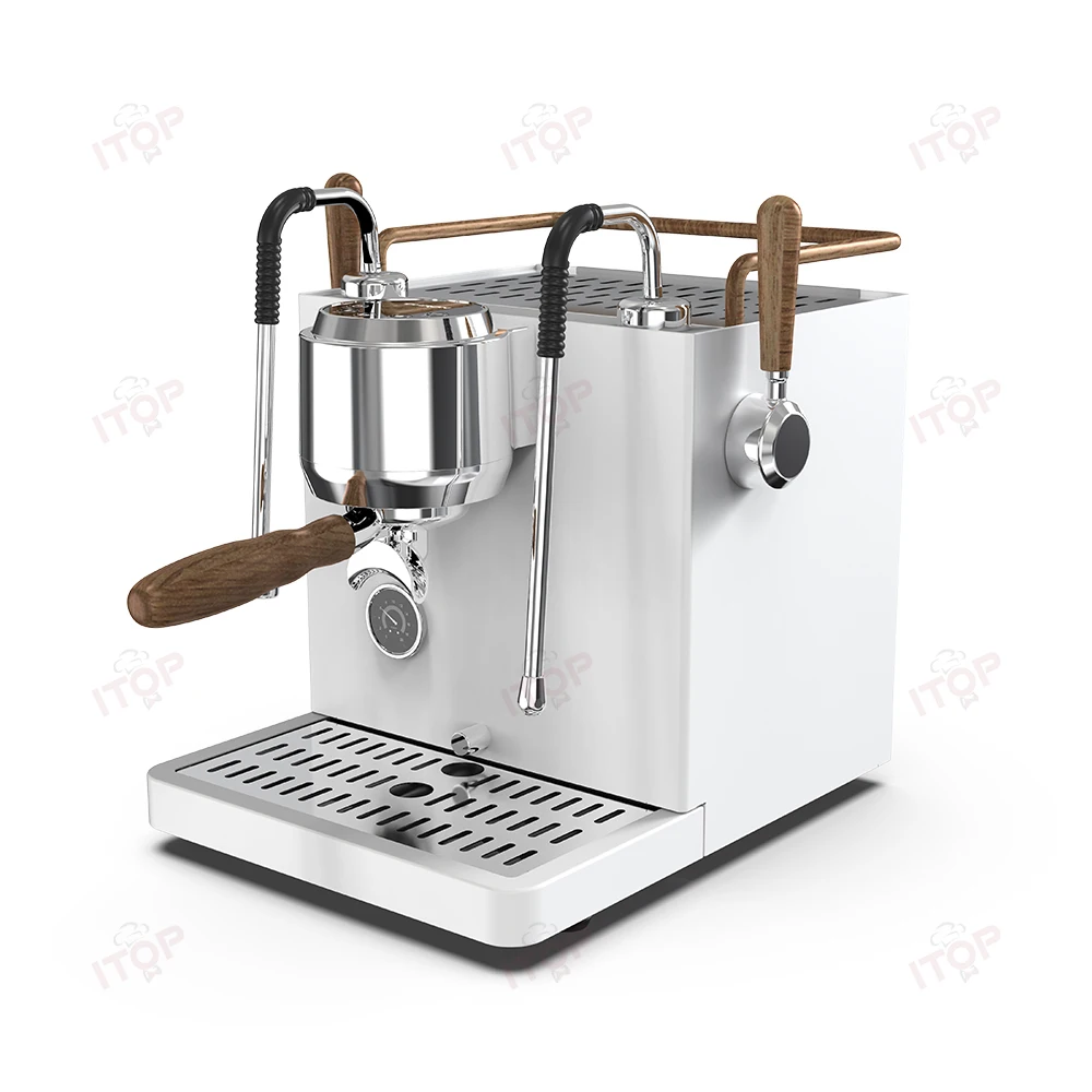 Semi-Automatic Espresso Coffee Maker Breakfast Coffee Maker  A Small Coffee Tea Espresso Machine