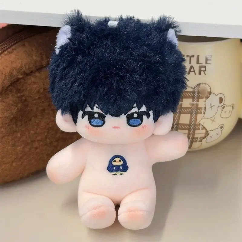 10 cm Mini Skelet Wu Xie Katoenen Pop met Tibetaanse Monniken Sneeuw CP Kostuum Time Raiders DMBJ Dress-up Pluche Marionet Speelgoed voor Gift