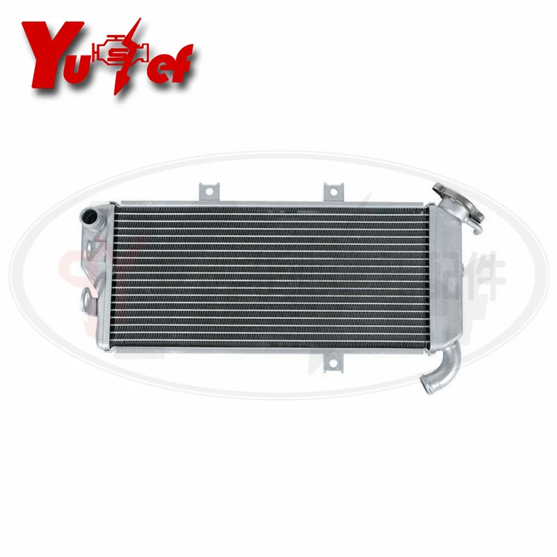 Motorcycle Radiator Aluminum Cooler Cooling Water Tank For Kawasaki Ninja ER-6N ER6N 650R EX650 2009-2011