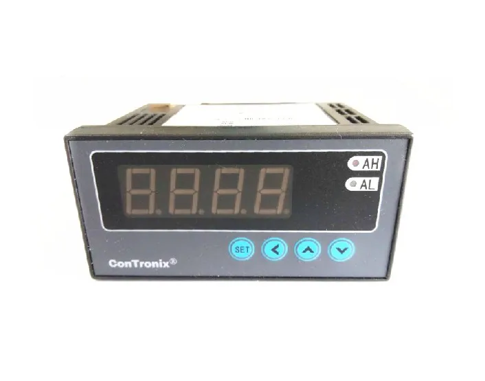 Sensor de deslocamento multifuncional, medidor de display digital CH6, 2 pontos de alarme