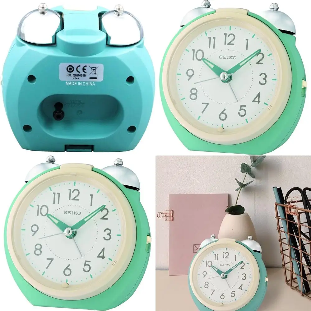 

Бирюзовые тона: тихий будильник для спальни