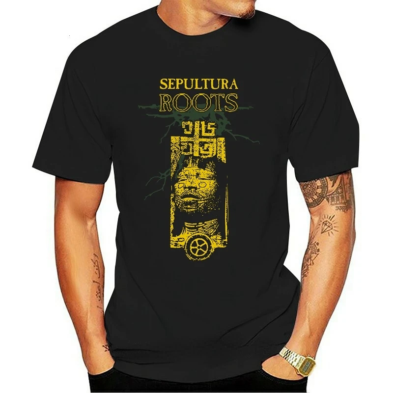 

2023 New SEPULTURA ROOTS 30 YEARS T SHIRT METAL CAVALERA Printed T-shirt Vintage Women Men Short-sleev