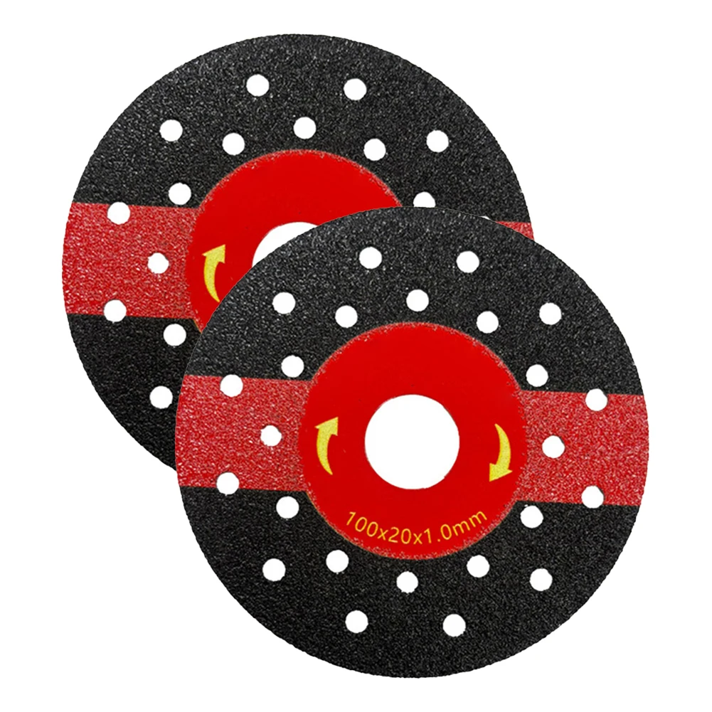 2PCS 4inch 100mm Glass Cutting Disc Cutting Grinding Discs Vacuum Brazed Saw Blade Grinding Cutting Grinding Disc Tool