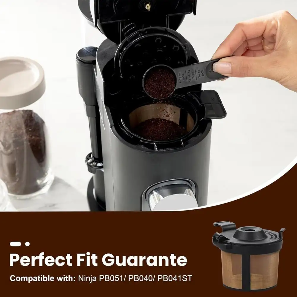 

Экологичная сетка для кофе из нержавеющей стали. Экологичный многоразовый фильтр для кофе из нержавеющей стали для стручков ниндзя.