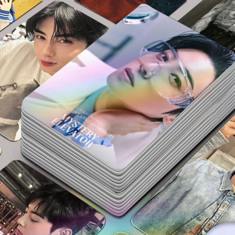 

Cha Eun-woo 차은우 Magazine Cover Che Yinyou Lifestyle Photo Pictures Double-sided Printing 3 Inch 8.4*5.6cm Small Card