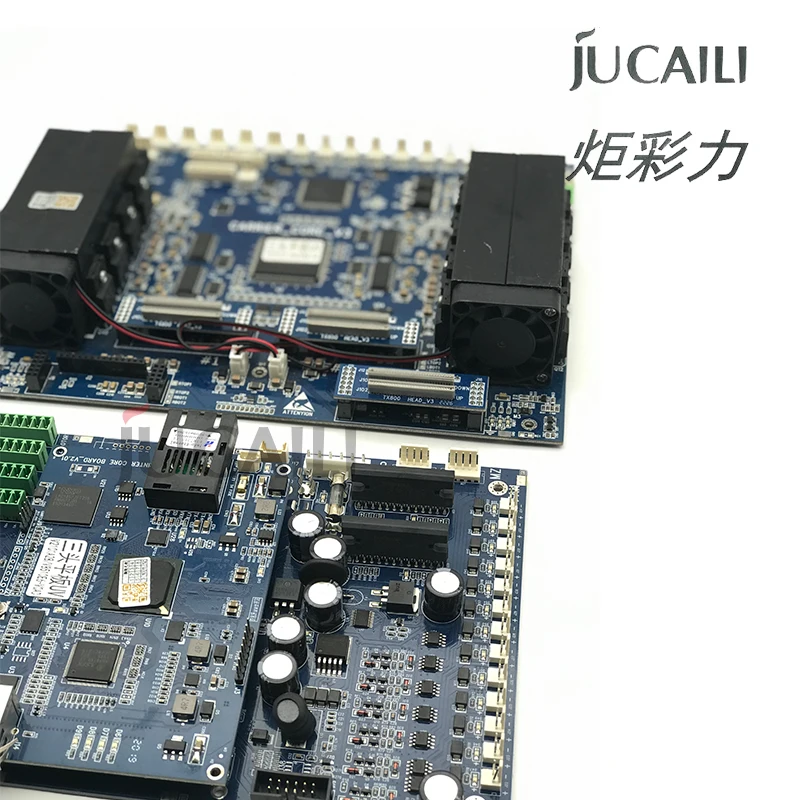 Jucaili  board kit for Epson XP600/TX800 3 heads carriage board main board for Audley UV flatbed printer