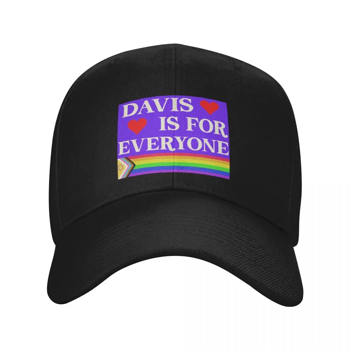 Davis is for Everyone Baseball Cap party Hat sailor cap for men birthday foam party Hat Sun Hats For Women Men's