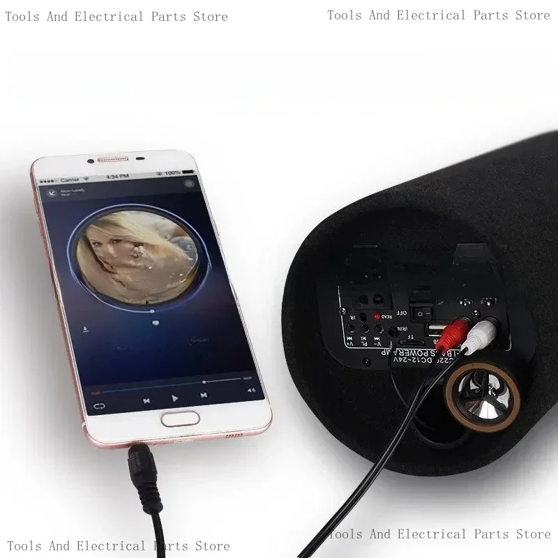 5 Inch Speaker Car Subwoofer 60W Large Music Vibration Affects Home Theater Stereo Phone/TF/Computer/USB Caixa De Som