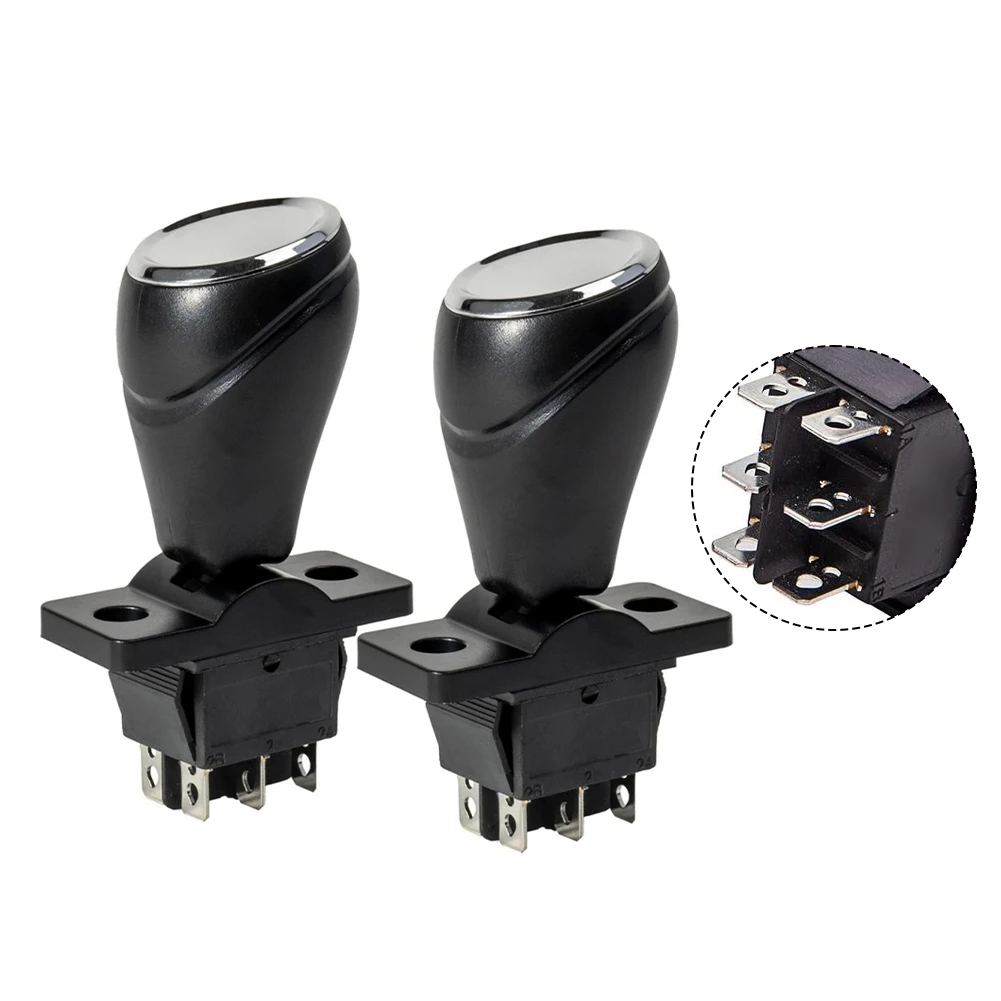 Automatic Reset Switch 2.1 X 1 X 3.6 Inches Bumper Car Joystick Child\'s Toy Maintenance Plastic Material Child Safety