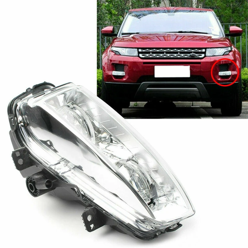 1Pcs Left Side Car Headlight Car LED For Land Range Rover Evoque 2012 2013 2014 LR026090 PC Black DC 12V Brand New Car Lamp