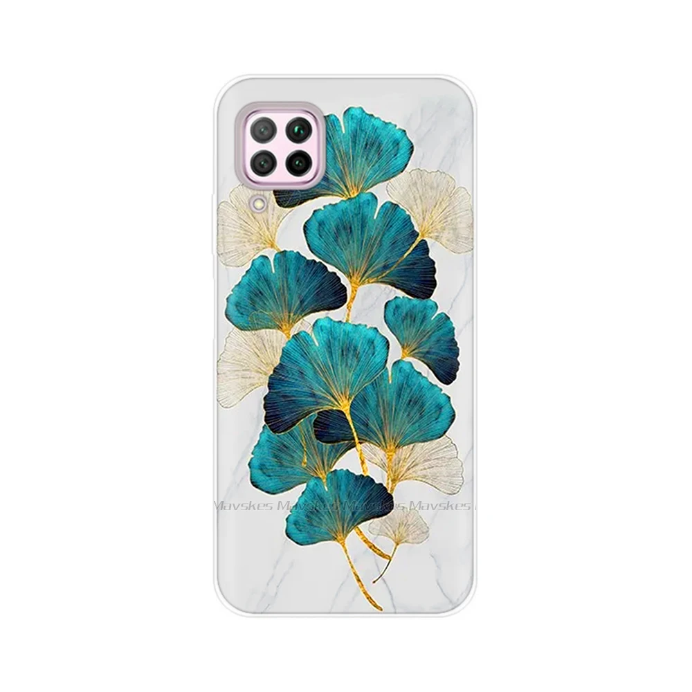 Phone Case for Huawei P40 Lite Case P 40 Soft Silicone Cover or Huawei P40 Lite E ART-L28 P40Lite P40Pro Shockproof Cover Cases